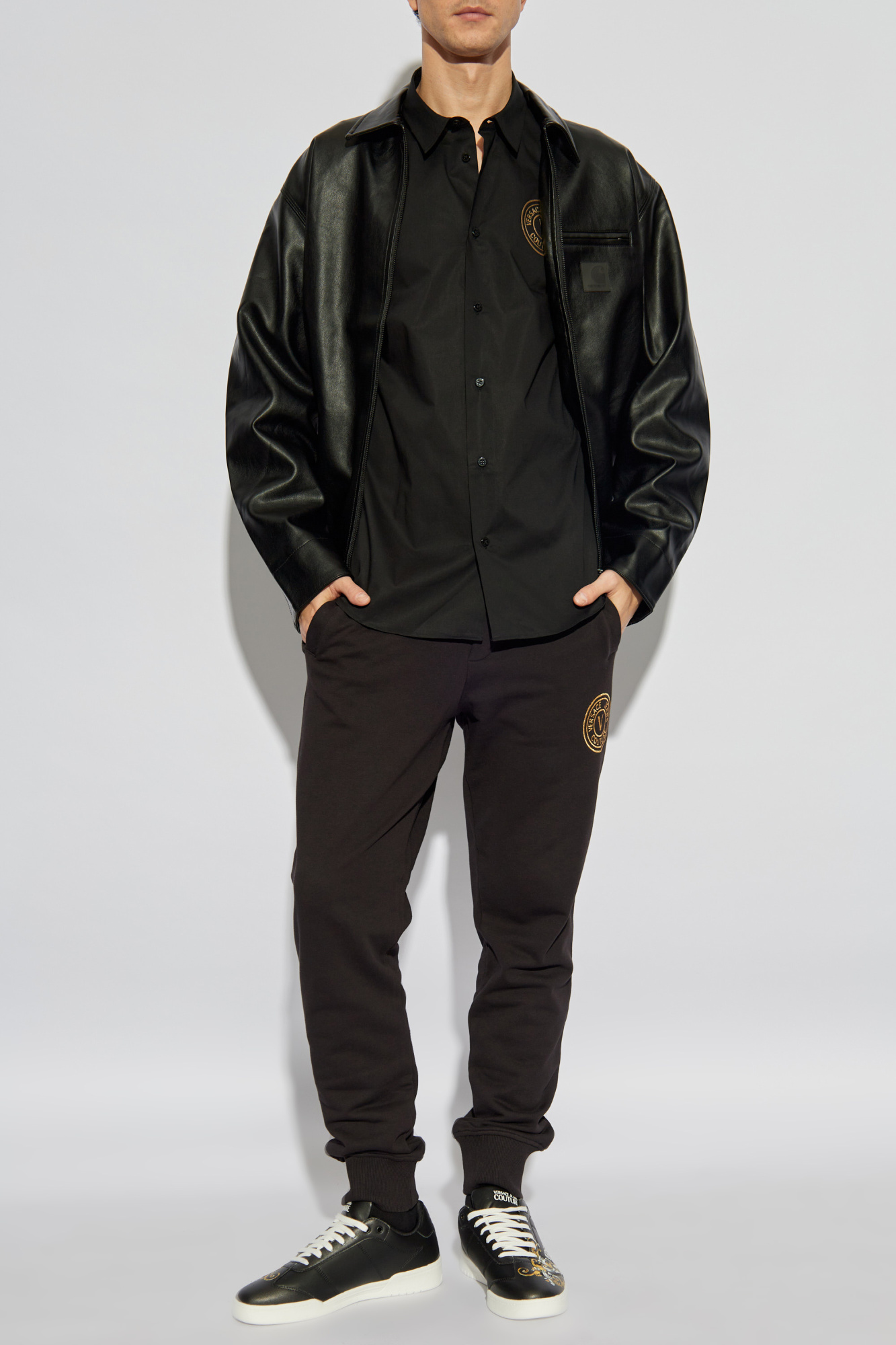 Versace Jeans Couture Shirt with printed logo | Men's